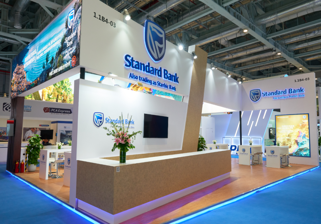 standard bank booth in china